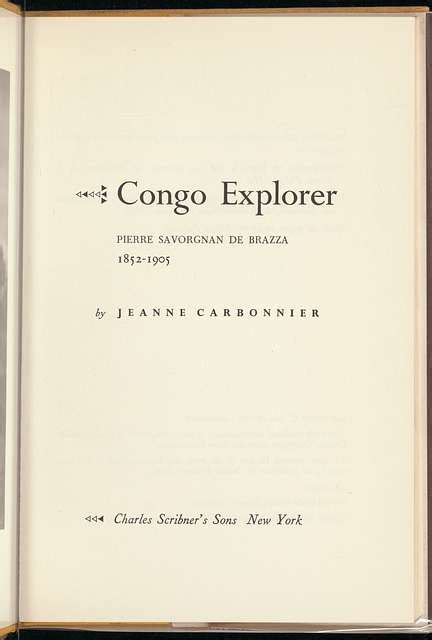 Congo Explorer Pierre Savorgnan De Brazza PICRYL Public Domain