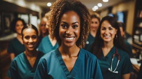 Premium Photo Group Of Diverse Medical Professionals Standing