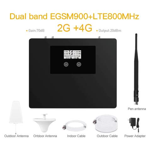 2022 Atnj New Upgrade 2g 4g Lte800 Egsm900mhz Mobile Signal Booster