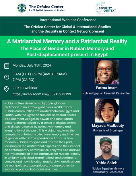 A Matriarchal Memory and a Patriarchal Reality: The Place of Gender in