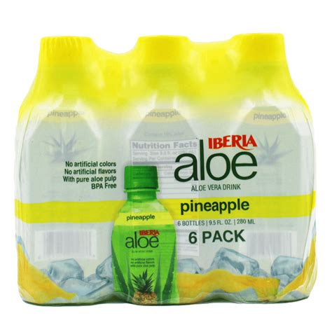 Aloe Vera Drinks Iberia Foods