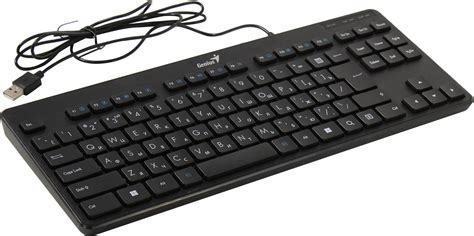 Клавиатура Genius LuxeMate 110 Black USB (31300012407) купить | Elmir ...