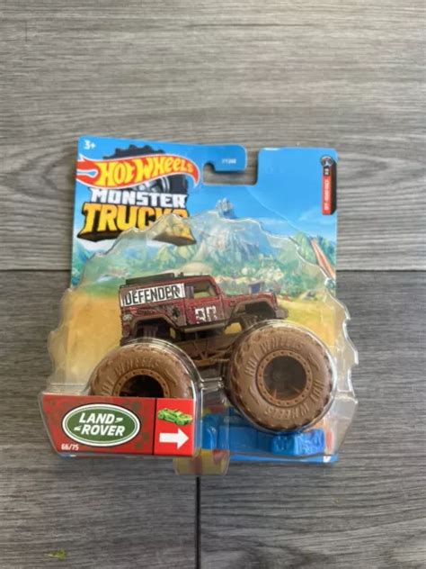 HOT WHEELS MONSTER Trucks Land Rover Off Road Race PicClick UK