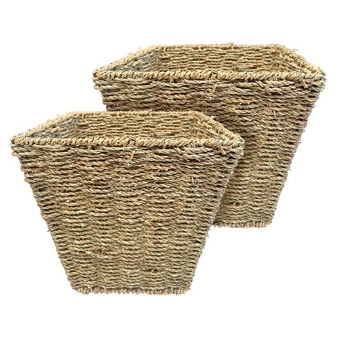 wicker storage laundry basket decorative storage hamper baskets