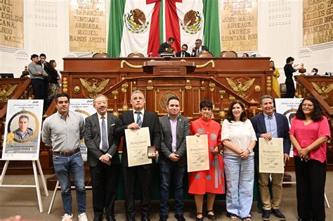 Congreso Cdmx Entreg Medalla Al M Rito En Ciencias