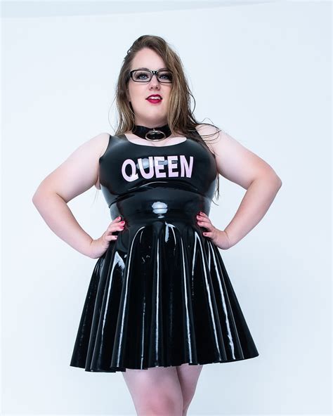 Womens Latex Queen Top Etsy