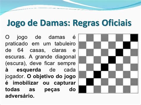 Regras Do Jogo De Damas