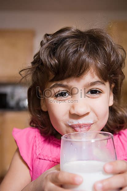 Girl Drinking Milk Picture And Hd Photos Free Download On Lovepik