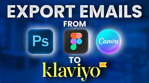 How To Export Email Designs To Klaviyo 2024 Tutorial YouTube