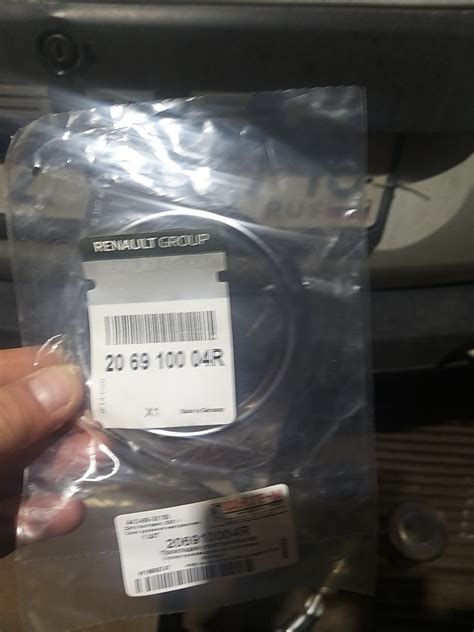 206910004R Прокладка приёмной трубы ог RENAULT | Запчасти на DRIVE2