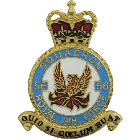 56 Squadron Royal Air Force Plaque Badge Raf