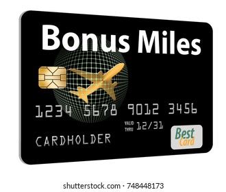 Air Miles Air Rewards Credit Card Stock Illustration 748448173 ...