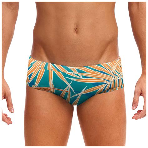 Uinagy Mens Swimming Trunks Flat Corner Beach Resort Water Park Soaking Hot Spring Digital