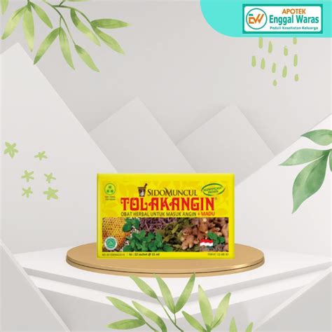 Jual Tolak Angin Cair Madu Isi Sachet Ml Box Shopee Indonesia