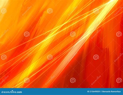 Abstract Digital Fire Flames Painting Stock Image Image Of Blurred