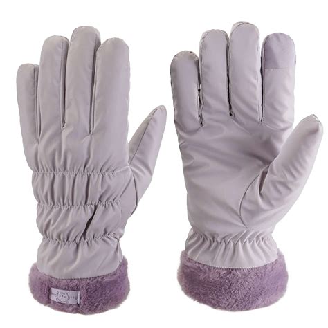 Spencer Winter Gloves for Women, Touchscreen Waterproof Windproof