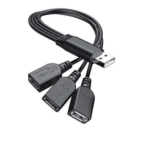 Andtobo Usb Auf Splitter Usb A Stecker Auf Usb Buchsen