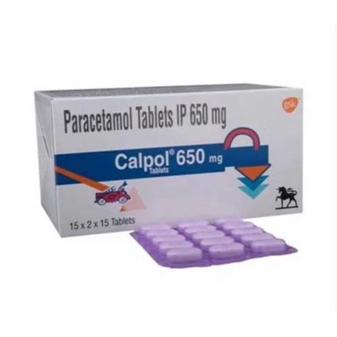 Calpol Paracetamol Mgtablets For Clinical X X At Rs