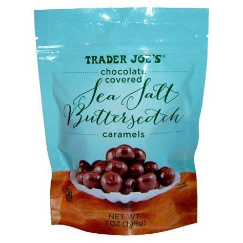 Trader Joe's Chocolate Covered Sea Salt Butterscotch Caramels by Trader Joe's [Foods] | Best ...