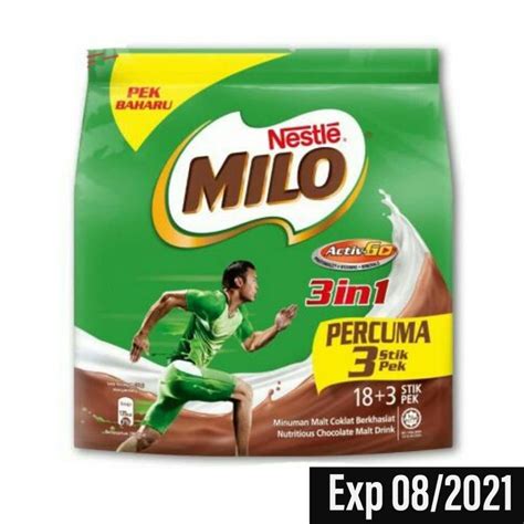 Jual Milo In Activ Go Malaysia Sachets Shopee Indonesia