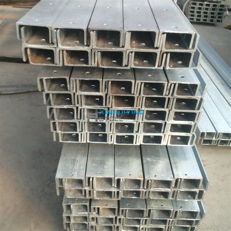 Retaining Walls High Quality Hot Dip Galvanized C Purlin Carbon Steel