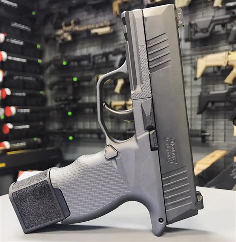 Sig P365 Aluminum Grip V2 0 Cerakote Sniper Grey