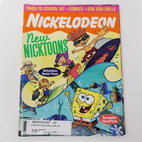 Lot Of 3 Nick Nickelodeon Magazine Spongebob Squarepants Issues From