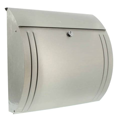 Modena Steel Post Box Stainless Steel Mailbox Mania