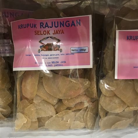 Jual Kerupuk Rajungan Khas Juwana Shopee Indonesia