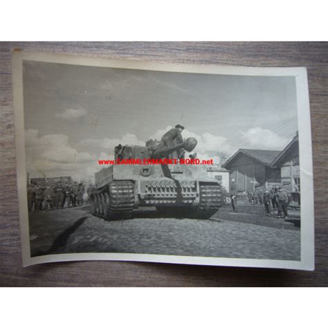 Russland 1943 Panzerkampfwagen IV Tiger Foto Sammlermarkt Nord