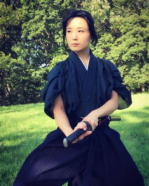 The Blind Ninja Female Samurai Samurai Poses Japanese Warrior