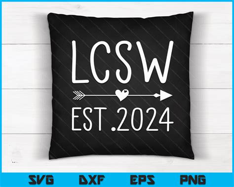 LCSW Graduation 2023 Licensed Clinical Social Worker SVG PNG Files ...