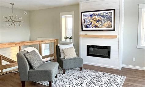 Easiest Shiplap Fireplace Tutorial With Free Plans And Video Ana White