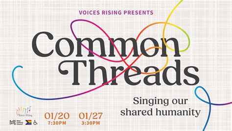 Common Threads Singing Our Shared Humanity 01 27 24