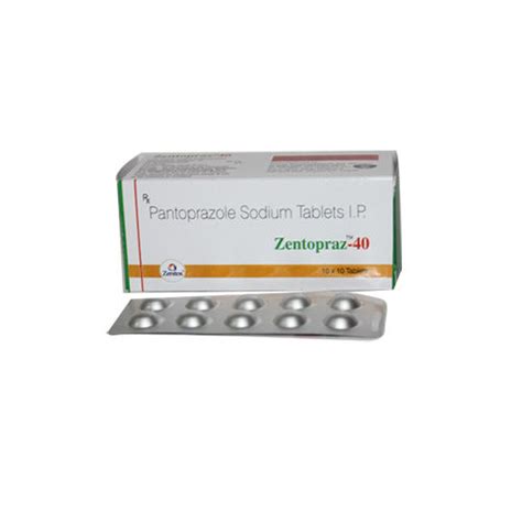 Tablets Zentopraz 40 Tab At Best Price In Panchkula Iva Healthcare