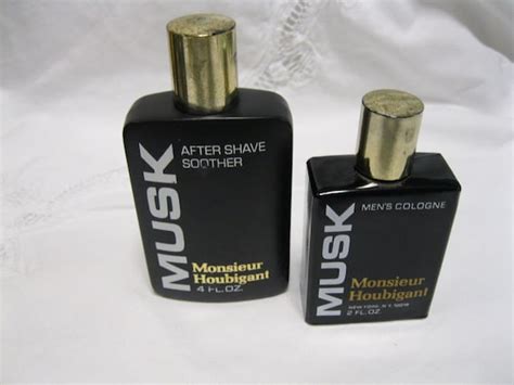 Items similar to Vintage Monsieur Houbigant Musk Mens Cologne After Shave Soother NY USA ...