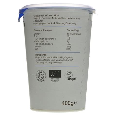 Buy Cocos Organic Coconut Yogurt 400g Online − UK Supplier