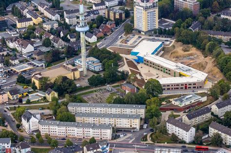 Velbert Aus Der Vogelperspektive Baustelle Zum Neubau Des