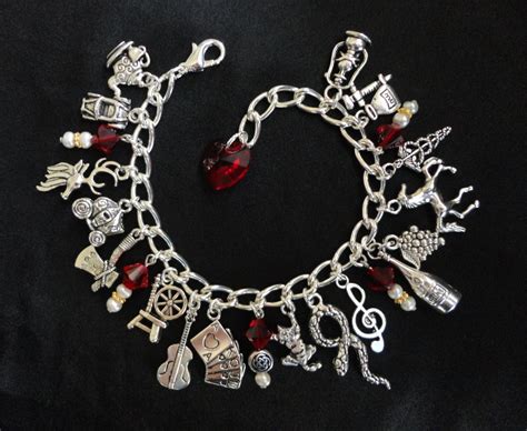 Outlander Inspired You Choose Charm Bracelet Jamie Claire