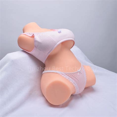Realistic Silicone Sex Doll Best Manufacturer 12 Kg Half Body Sex Doll Vagina Breast Sex Toy For