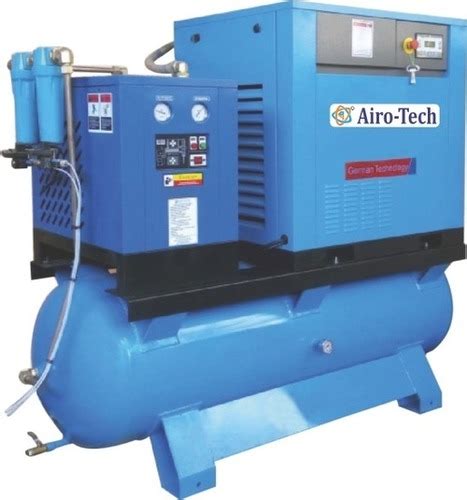 Ms Tank Mounted Screw Air Compressors At Best Price In Vasai Airo