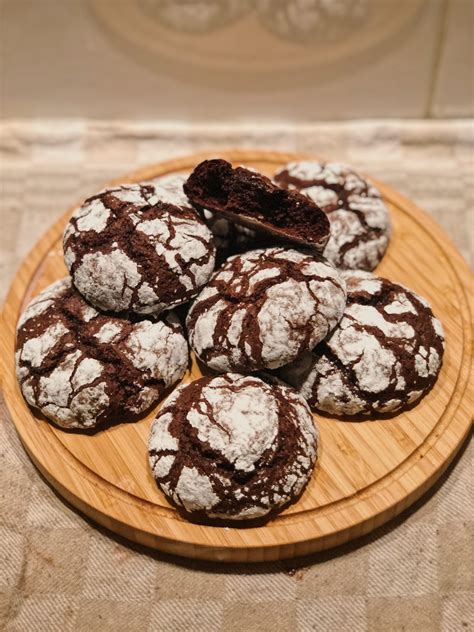 Recette Des Crinkles Au Chocolat Cook Record