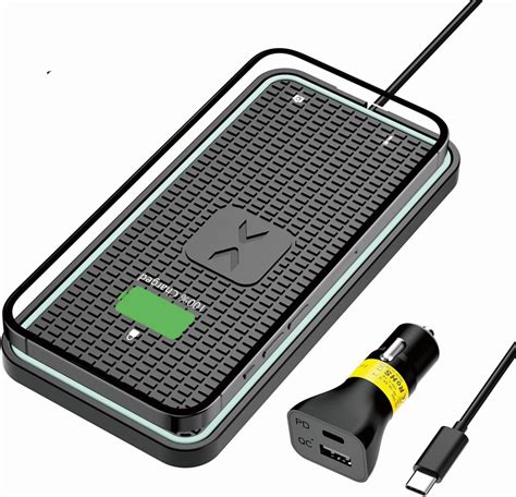 Polmxs Wireless Car Charger Pad 15w Usb C Wireless Charging Pad For