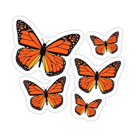 Monarch Butterfly Sticker Pack