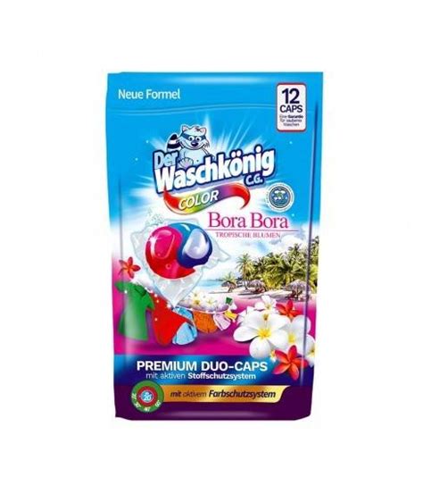 Der Waschkönig BoraBora Color DUO do prania 12szt Der Waschkönig