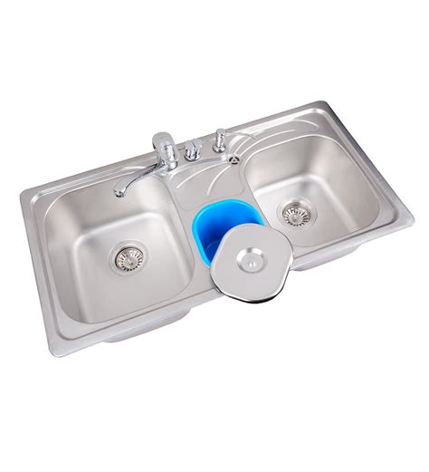 Buy Futura Stainless Steel Triple Bowl Kitchen Sink Fs Online