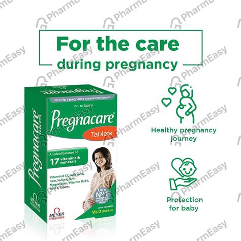 Buy Pregnacare Tablet 10 Online At Flat 15 OFF PharmEasy