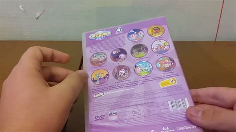 обзор на DVD - диск смешарики любимые истории бараша + бонус - YouTube