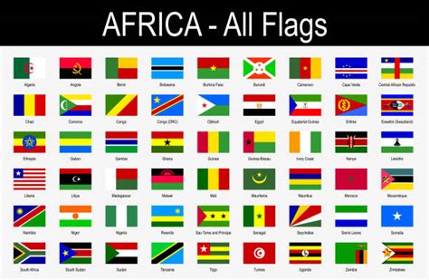 West African Country Flags