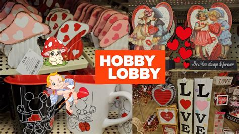 Hobby Lobby Valentines Sale Sping And More Walkthrough Shop With Me